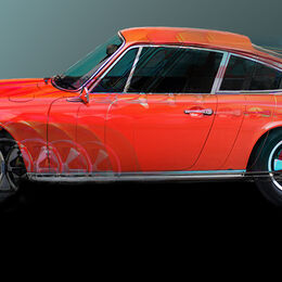 1970 Porsche 911 2.2S Orange 1024