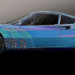 1973 Ferrari 246 'Dino' Blue