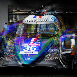 Alpine A470 Gibson Signatech Alpine Matmut No36 Le Mans 2018 Front