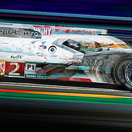 Audi R18 e-tron Quattro Team Audi Sport Joest Spa 2012