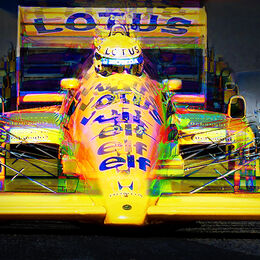 Ayrton Senna Lotus German GP 1987 ABI 102