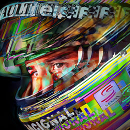 Ayrton Senna Sideward Glance ABI 103