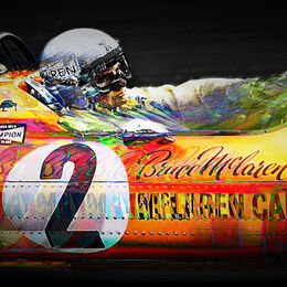 Bruce McLaren McLaren No2 Side ABI 082
