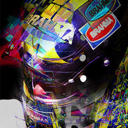 Carlos Pace Portrait ABI 165