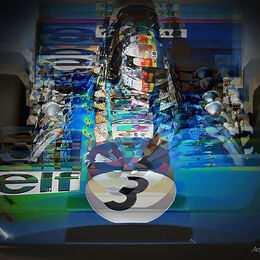 Franc¸ois Cevert Tyrrell 002 Ford German GP 1971 ABI 133