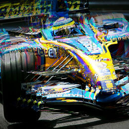 Giancarlo Fisichella Renault R26 Monaco 2006 ABI 032