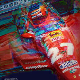Gilles Villeneuve Ferrari 126C San Marino 1982 ABI 124