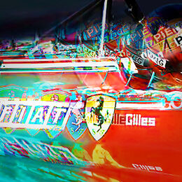 Gilles Villeneuve Ferrari Side Elevation ABI 011