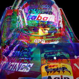Gilles Villeneuve Fixed Gaze ABI 033