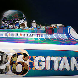 J Laffite Ligier JS5 1976 Spain ABI 012
