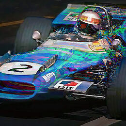 Jackie Stewart Matra Ford Clermont Ferrand 1969 ABI 144