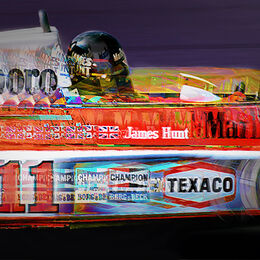 James Hunt McLaren Spain 1976 Side Elevation ABI 036