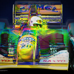 Martin Brundle Benetton Ford 1992 ABI 182