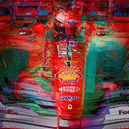 Michael Schumacher Ferrari No1 ABI 058