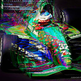 Michael Schumacher Jordan Ford 191 Spa 1991 ABI 067