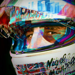 Nigel Mansell Portrait ABI 069