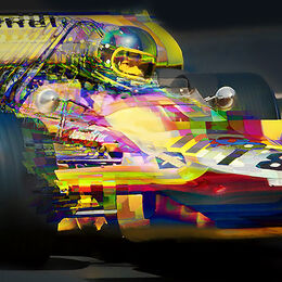 Ronnie Peterson March 701 French GP 1970 ABI 089