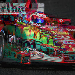 Rubens Barrichello Ferrari F2003 GA ABI 080