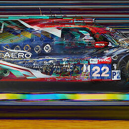United Autosports Oreca 07 Gibson No22 Philip Hanson Filipe Albuquerque Paul Di Resta Le Mans 2020 Side