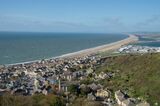 View of Chesil Beach