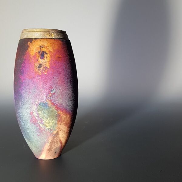 Conical form with ww1 shrapnel rim