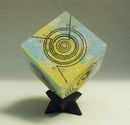 Cube on stand