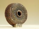 Wheel Form hand-carved - Height approx: 20 cm