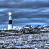HDR image of Portland Bill Lighthouse