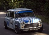 Austin Mini driven by Huw Turner
