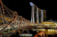 Double Helix Bridge