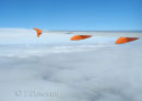 Flying above the clouds