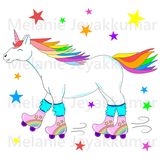 Unicorn Skates colour