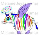 Zebracorn