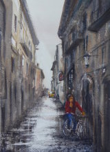 Rain in Pescasseroli