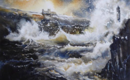 White Rough Seas