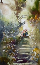 Jane's Garden, July 2017 -SOLD