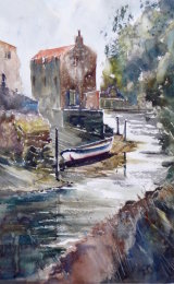 Looking up the Beck, Staithes