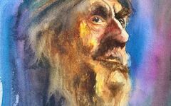 Watercolour Portrait Demo