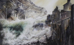 Storm Surge, Staithes Beck - Sold