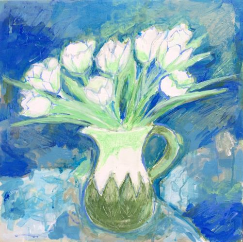 White Tulips