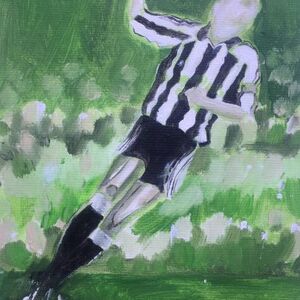 Alan Shearer Scores A Goal!