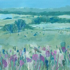 Sheep and Wildfowers