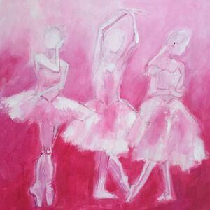 Three Pink Ballerinas