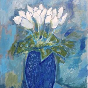 White Cyclamen