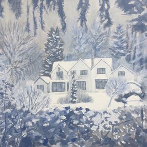 Plantation House in the Snow