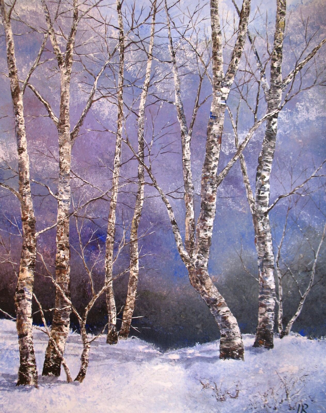 Winter Birches
