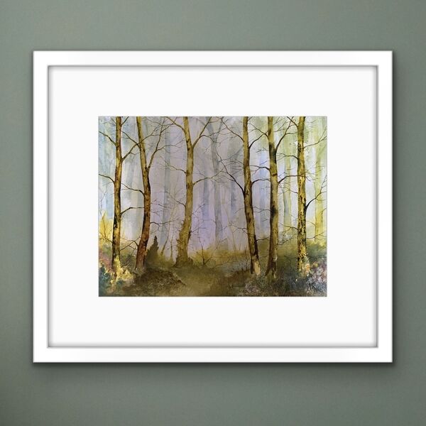 Forest Haze framed
