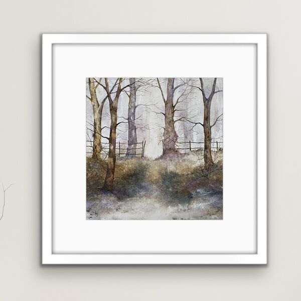 Into the Unknown framed