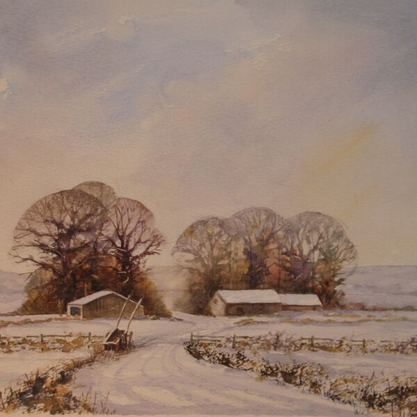 Worcestershire Farm in Winter