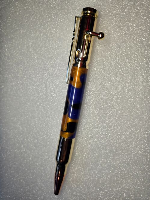 Bolt Action = Blue Camo